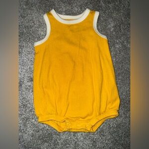 Cat & Jack - unisex baby ribbed bubble romper